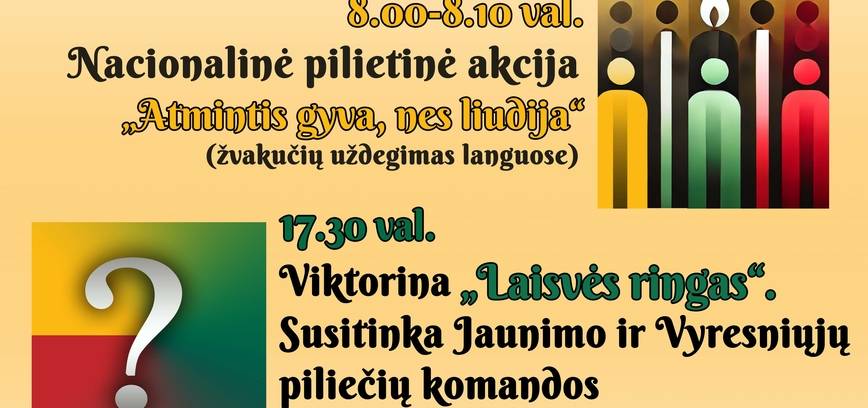 Laisvės gynėjų dienos minėjimas Kupiškyje