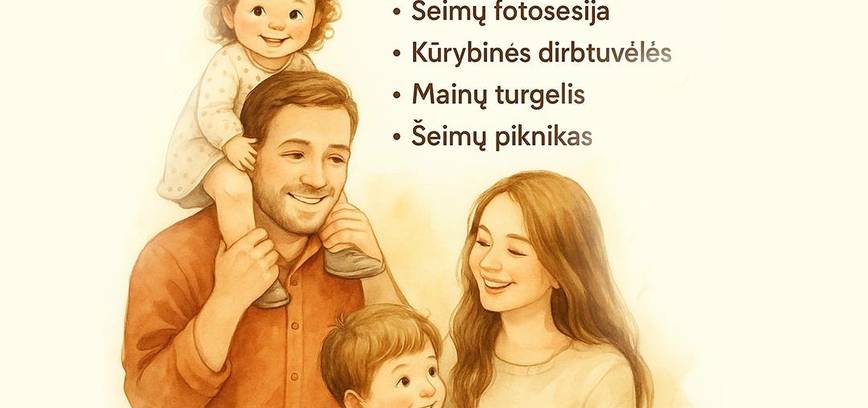Tarptautinei šeimos dienai paminėti skirta „Šeimų šventė“
