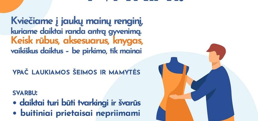 PAVASARINIS BUTIKĖLIS – ATNAUJINK SPINTĄ TVARIAI!