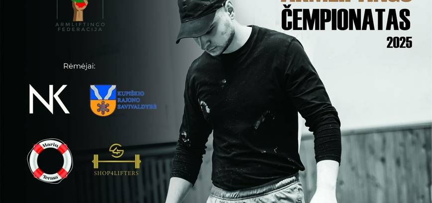 Open Lithuanian Armlifting Championship 2025