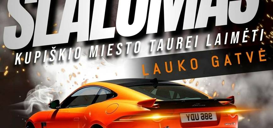 Slalomas Kupiškio miesto mero taurei laimėti