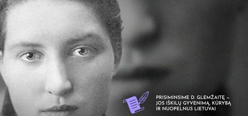 Lietuvos partizanei poetei Dianai Glemžaitei 100