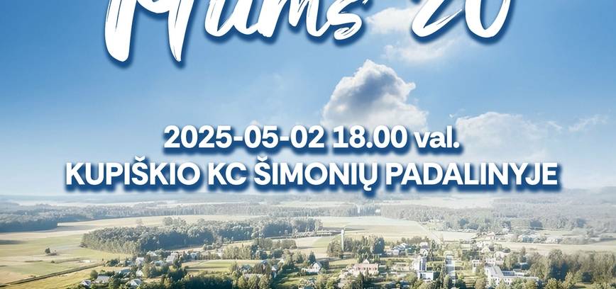 Kviečiame švęsti kartu! Mums 20