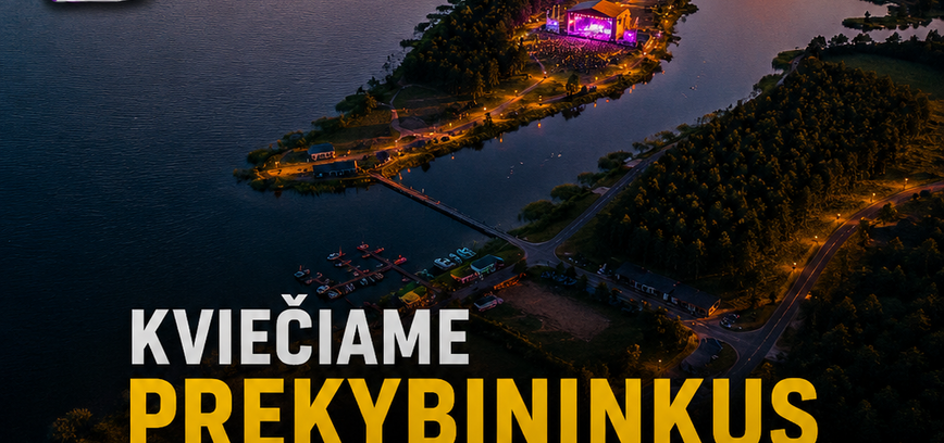 Kviečiame prekybininkus registruotis į Kupiškio miesto šventę „Sala 546 Vestuvinė“!