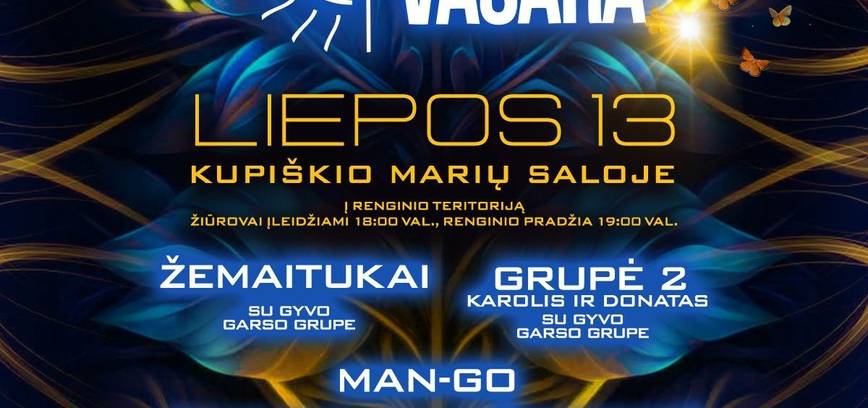 We are already selling tickets for the concert "My summer"