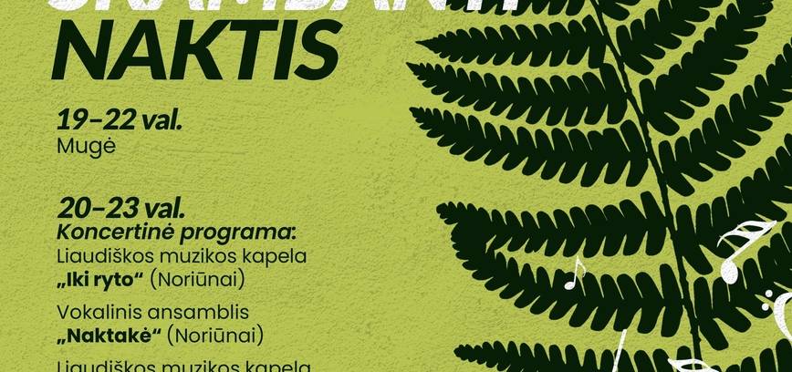 Joninių šventė „Skambanti naktis“