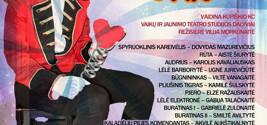 Tradicionālais Ziemassvētku uzvedums visai ģimenei "Rotaļlietu stāsti"