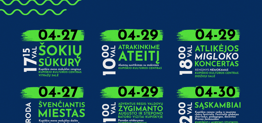 KUPIŠKIO MIESTO GIMTADIENIS