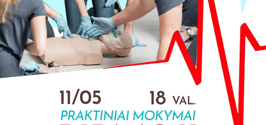 Praktiniai mokymai: pirmoji pagalba