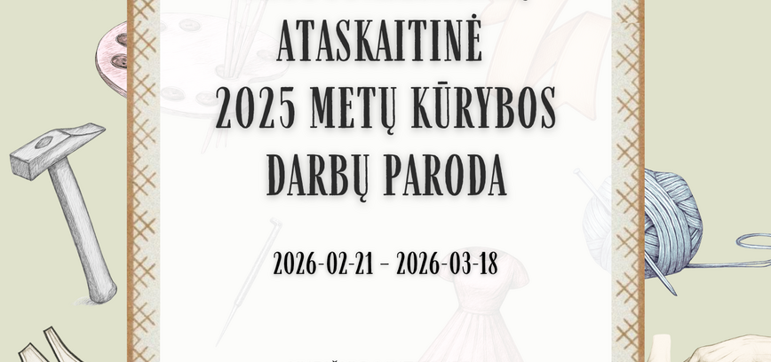 Kviečiame į parodos atidarymą