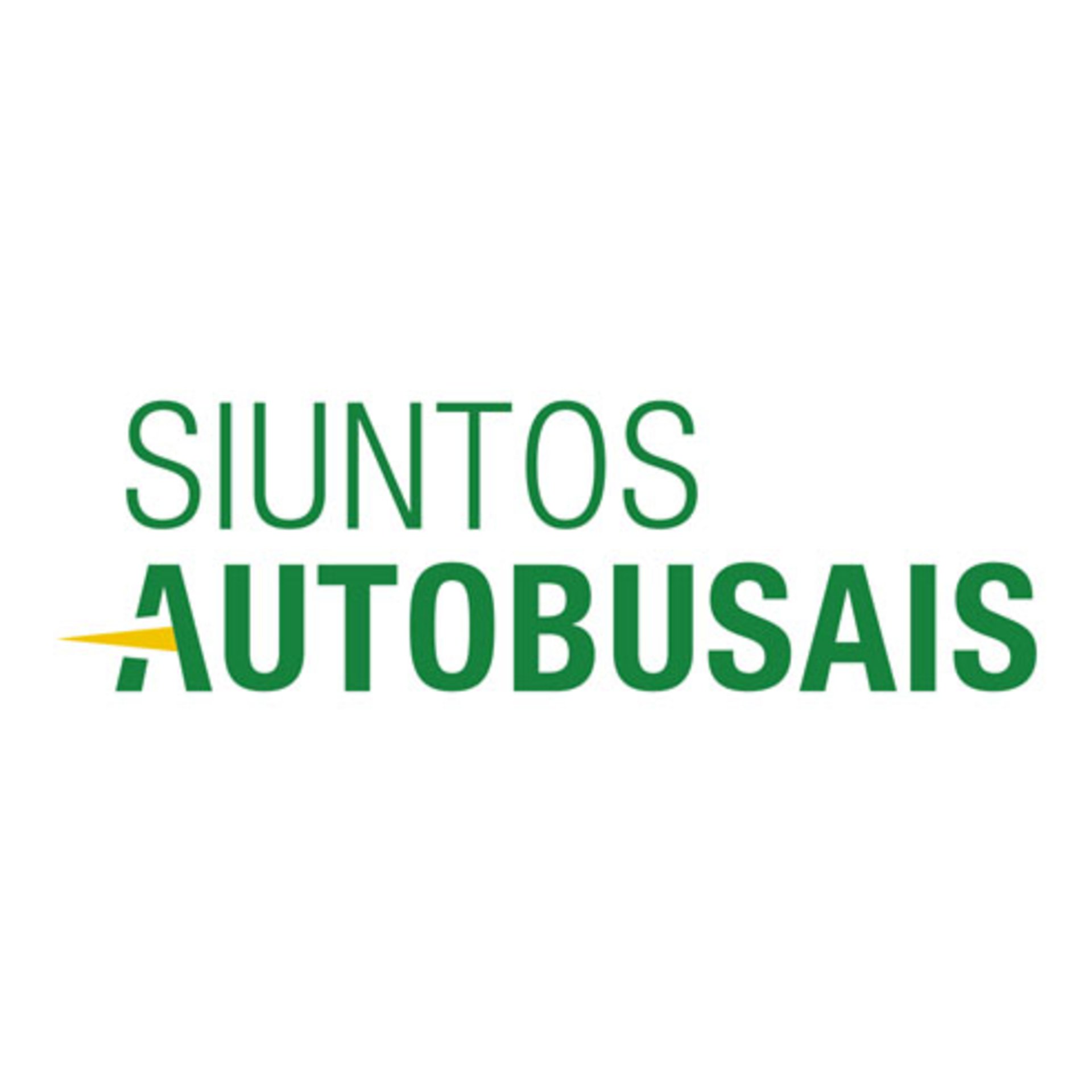 Stabdomas siuntų autobusais priėmimas ir išdavimas