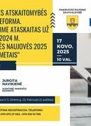 Mokymai „Finansinės atskaitomybės reforma. Kaip rengsime ataskaitas už 2024 m. Mokestinės naujovės 2025 metais"