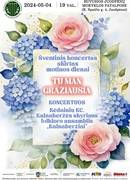 Festive concert dedicated to Mother's Day "You are the most beautiful to me" in Juodpėnaii
