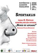 Spektaklis „Nosis su apgamu“