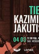 Tiesiog Kazimieras Jakutis su akustine grupe