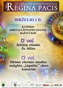 IV Sacred Music Festival "Regina Pacis 2025"