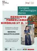 Susitikimas su Skuodo muziejaus archeologe Medeina Gailiūte-Kluode