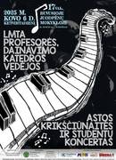 LMTA profesorės, dainavimo katedros vedėjos Astos Krikščiūnaitės ir studentų koncertas