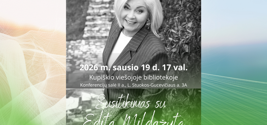 Susitikimas su Edita Mildažyte
