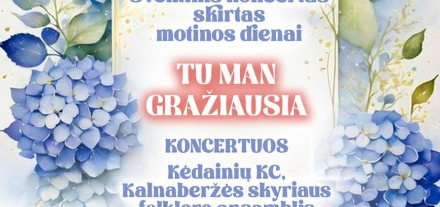 Mātes dienai veltīts svētku koncerts 