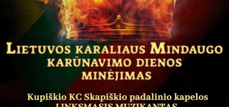 Lietuvos karaliaus Mindaugo karūnavimo dienos minėjimas Skapiškyje