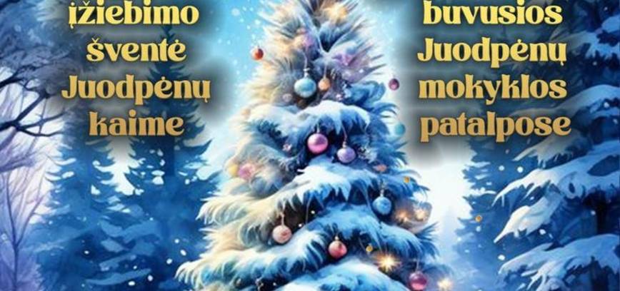 Kalėdinės eglės įžiebimas ir koncertas Juodpėnuose