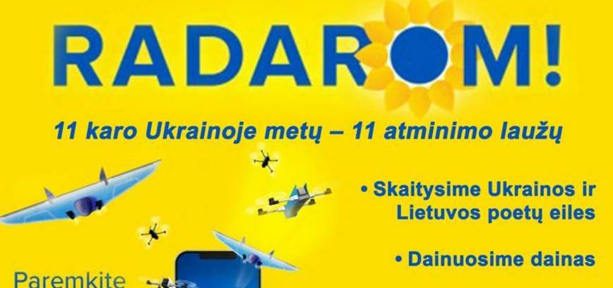 Aicinām uz solidaritātes akciju grūtībās nonākušās Ukrainas atbalstam 