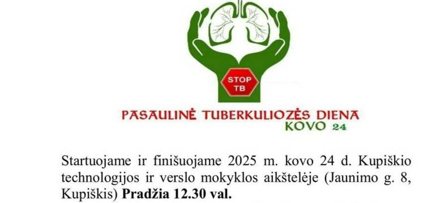 Skrien, lai pieminētu Pasaules tuberkulozes dienu