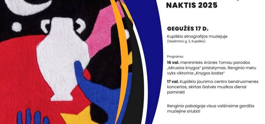 Europos muziejų naktis 2025