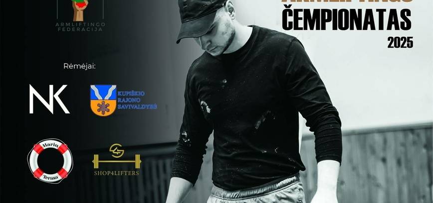 Open Lithuanian Armlifting Championship 2025