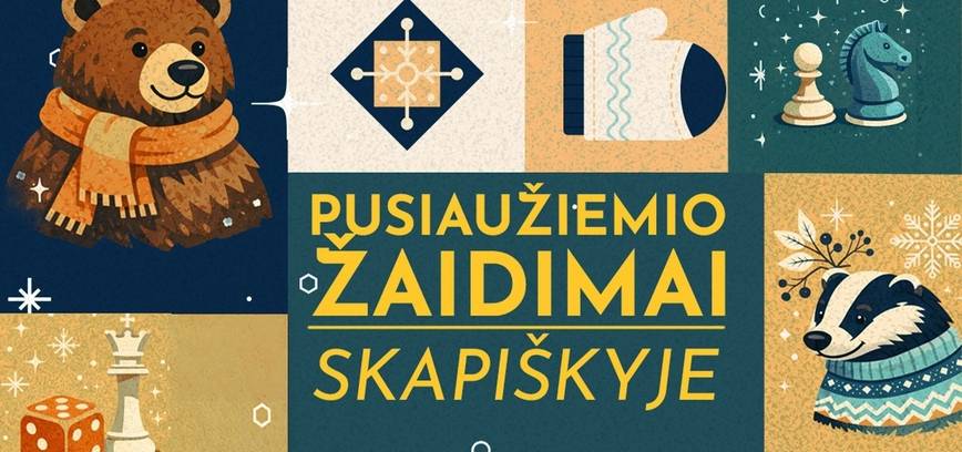 Pusiaužiemo žaidimai Skapiškyje