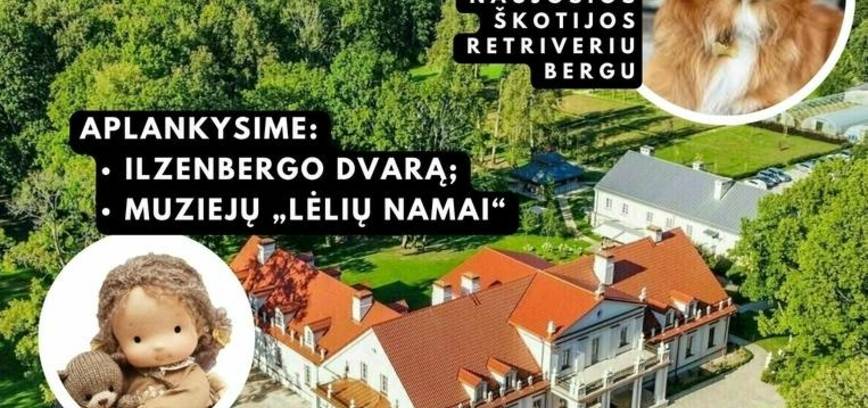 Pažintinė kelionė-ekskursija vaikams „Atrask Ilzenbergo gyvūnų paslaptis“