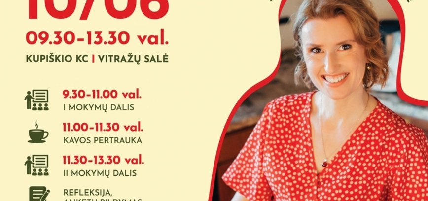 SVEIKA MITYBA KASDIEN – BE SUDĖTINGŲ TAISYKLIŲ!