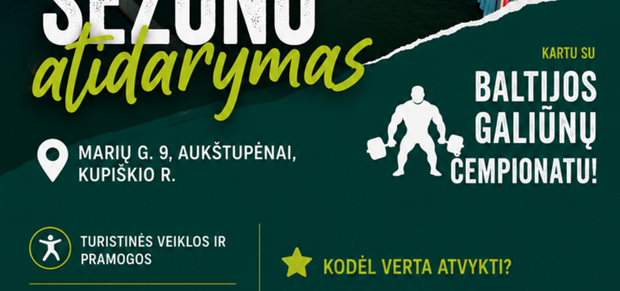 Tūrisma sezonas atklāšana 2026. gadā