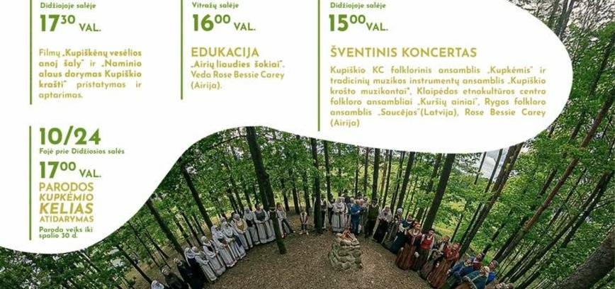 „Žalvarinis paukštlakis“: Folkloro ansambliui Kupkėmis - 30