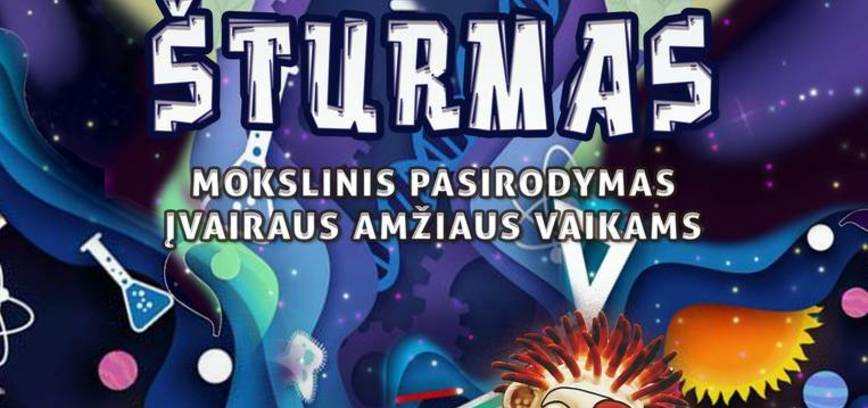 Zinātniskā izrāde visu vecumu bērniem 