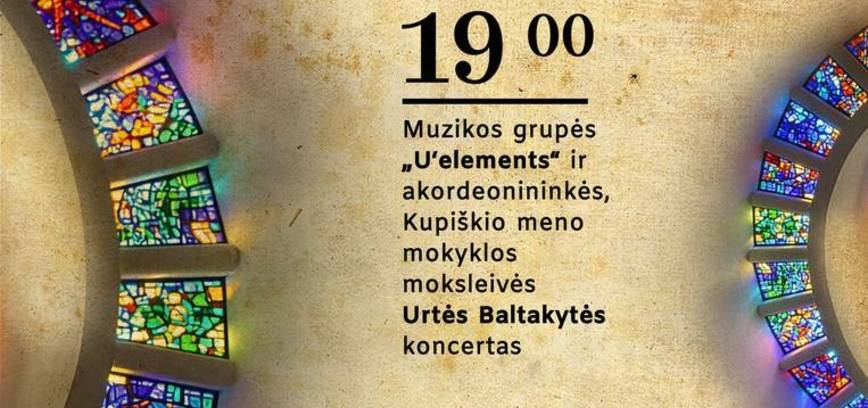 U'elements un Urtes Baltakytės koncerts