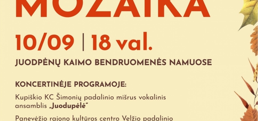 Tradicinė šventė „Rudens mozaika“ | JUODPĖNAI