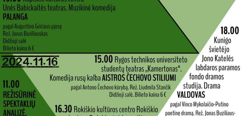 Amatiermākslas teātru festivāls 