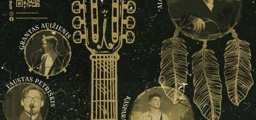 Dainuojamosios poezijos vakaras „Po krintančiom žvaigždėm“