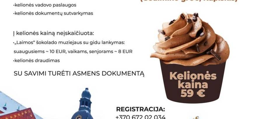 Laimos šokolado ir kalėdinės Rygos eglutės istorija