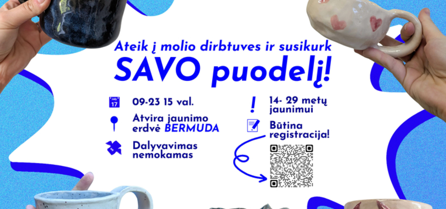 KERAMIKOS KŪRYBINĖS DIRBTUVĖS | KUPIŠKIS