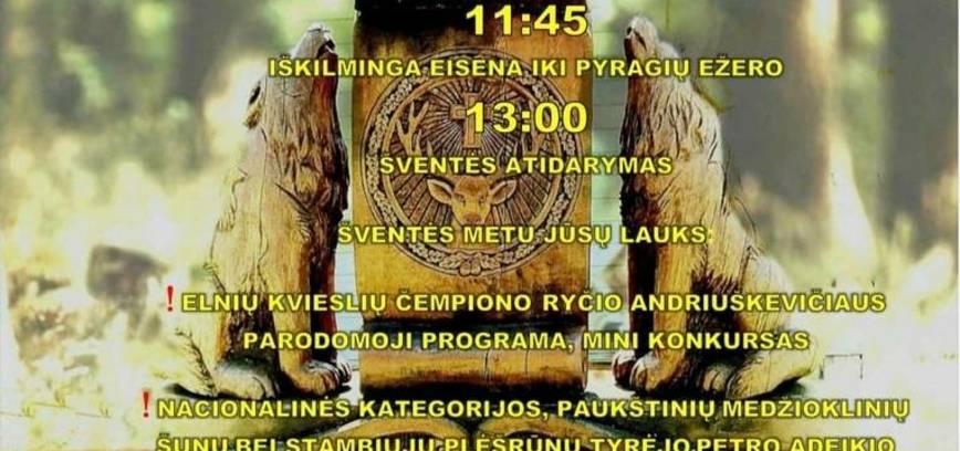 Tradicinė Kupiškio medžiotojų šventė prie Pyragių (Indubo) ežero