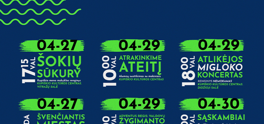 KUPIŠKIO MIESTO GIMTADIENIS