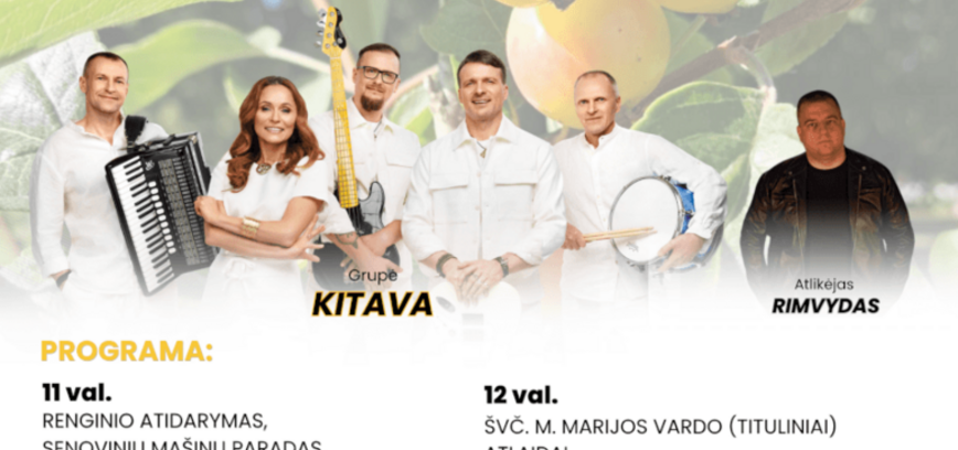 Adomo obuoliukų šventė | ADOMYNĖ
