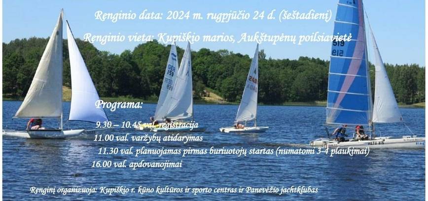 Kupiškio ilgo nuotolio regata. LIF taurės II etapas