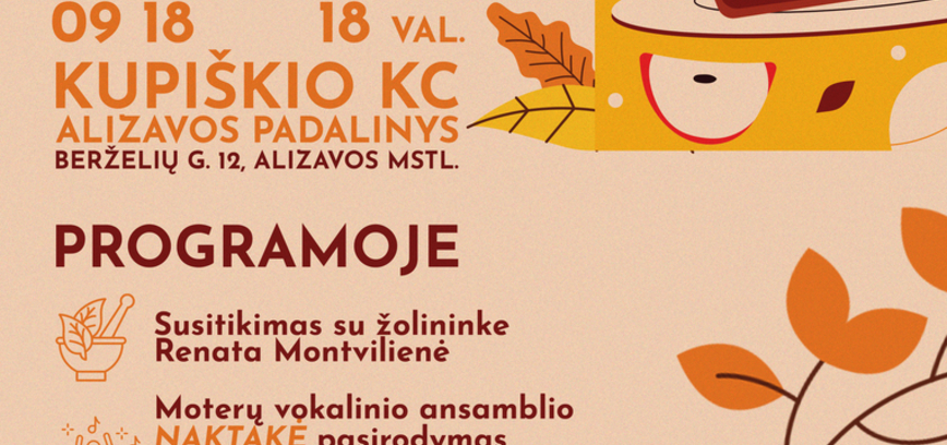 Saldusis Alizavos ruduo | ALIZAVOJE