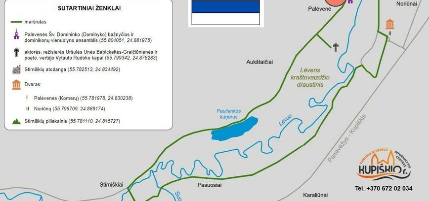 Pėsčiųjų žygis, skirtas Kupiškio vardinėms, Lėvens kraštovaizdžio draustinyje