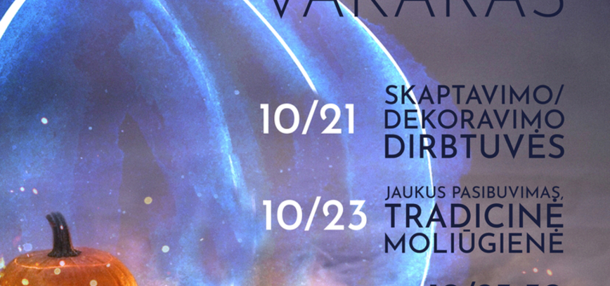 „Šviečiančio moliūgo“ vakaras | Subačius