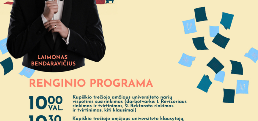 Kupiškio trečiojo amžiaus universiteto 15 metų veiklos ir naujų mokslo metų pradžios proginis renginys